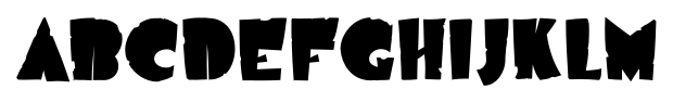 Airmole Antique Antique font specimen