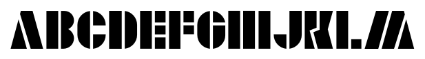 Aldo Open font specimen