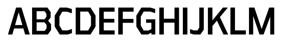 Athabasca Condensed Regular font specimen