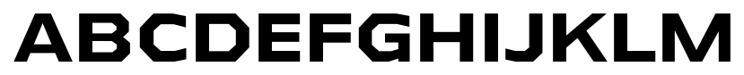 Athabasca Extended Bold font specimen