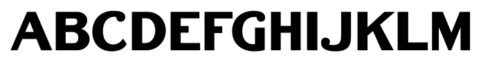 Bench Grinder Titling Regular font specimen