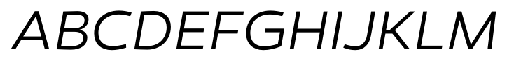 Canaro Light Light Italic DEMO font specimen
