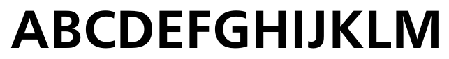 CartoGothic Pro Bold font specimen
