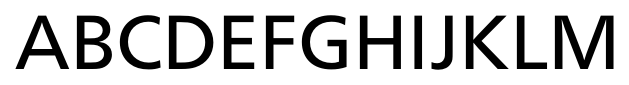 CartoGothic Pro Book font specimen