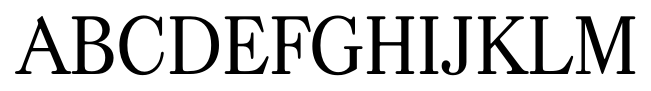Casad Serial Regular font specimen