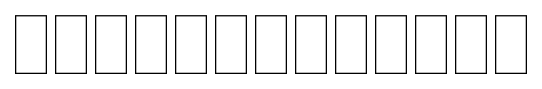 CombiNumerals Limited font specimen