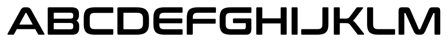 Conthrax Semi Bold font specimen