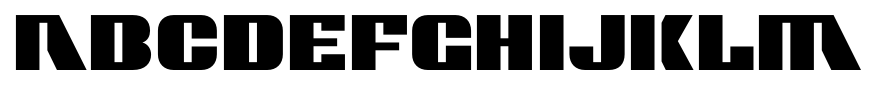 Contour Generator Regular font specimen