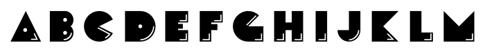 CrackMan Front font specimen
