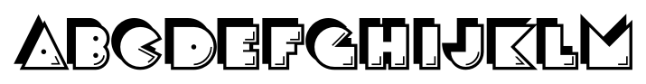 CrackMan Regular font specimen