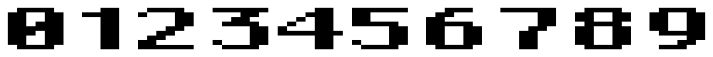 DePixel Breit Fett character specimen 5