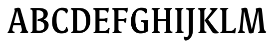 Destra TTF Trial Medium font specimen