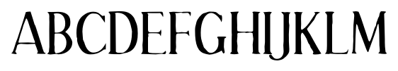 Effloresce Antique Antique font specimen