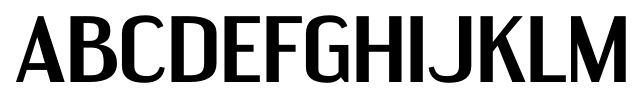 Engebrechtre Expanded Bold font specimen