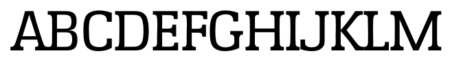 Enschede Serial Regular font specimen