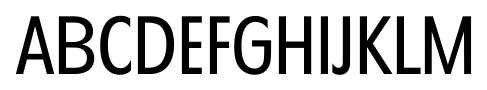 Florida Serial Regular font specimen
