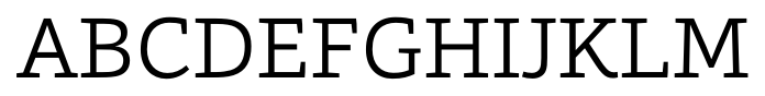 Foro Light font specimen