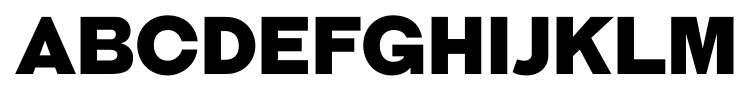 Galderglynn Titling Black font specimen