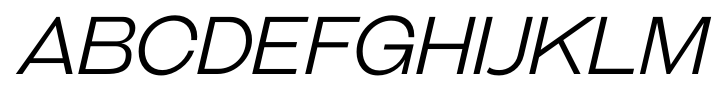 Galderglynn Titling Light Italic font specimen
