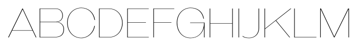 Galderglynn Titling Ultra Light font specimen