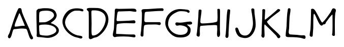 Gargle Extended Regular font specimen