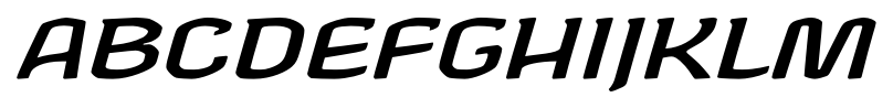 GarudaStd Regular font specimen