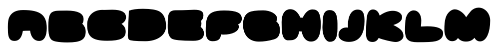 Ghostmeat Back font specimen
