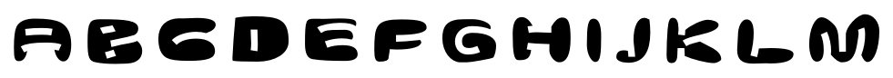 Ghostmeat Front font specimen