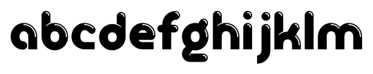 Glasoor FF 4F Regular font specimen