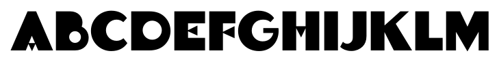 Goldsaber Regular font specimen