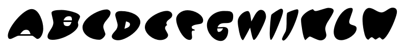 Got No Heart Solid Regular font specimen