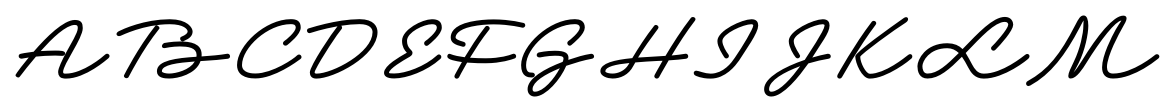 GrandcafeBold Regular font specimen