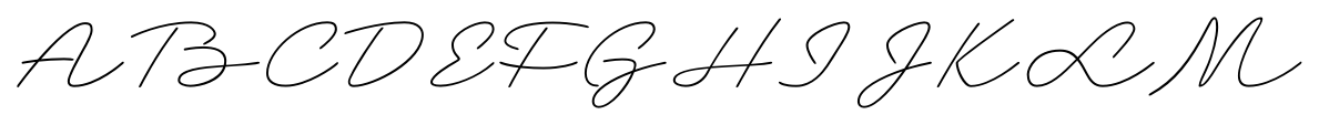 GrandcafeLight Regular font specimen