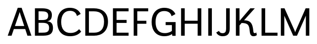 Grenale #2 Demi font specimen