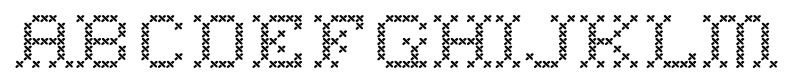 Home Sweet Home 1997 Regular font specimen