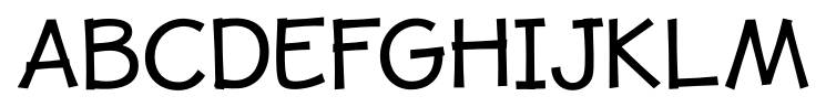 Jollygood Proper Demo Regular font specimen