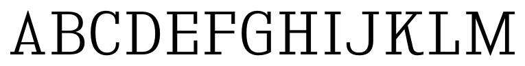 Kingsbridge Light font specimen