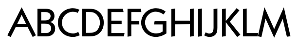 Koblenz Serial Regular font specimen