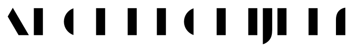 Manbow Fill font specimen
