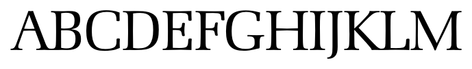 Marseille Serial Regular font specimen