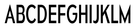 Mesmerize Condensed Book font specimen