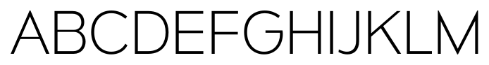 Mesmerize Extra Light font specimen