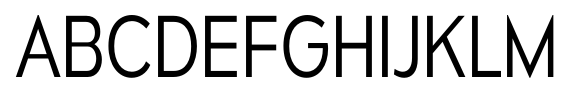 Mesmerize SemiCondensed Light font specimen