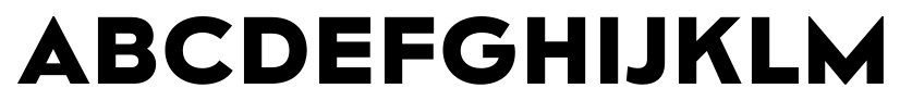 Mesmerize SemiExpanded Bold font specimen