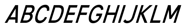 Mixolydian Titling Book Italic character specimen 3