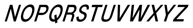 Mixolydian Titling Book Italic character specimen 4