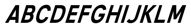 Mixolydian Titling Italic font specimen