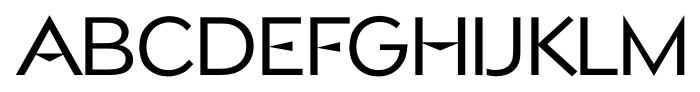 Napoli Serial Regular font specimen