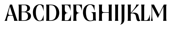 Nashville Serial Regular font specimen
