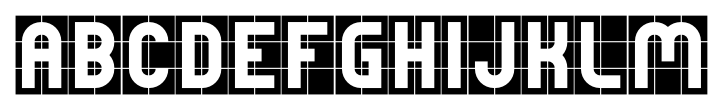 Nepos Antiplex B font specimen